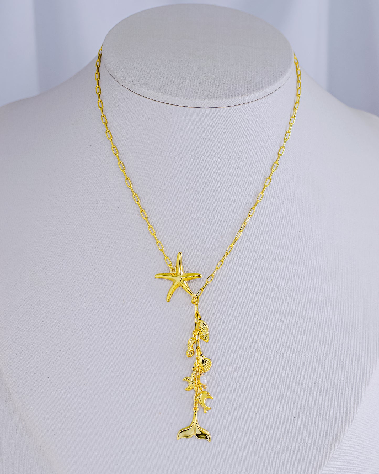 Colar Cartier com Pingentes Fundo do Mar