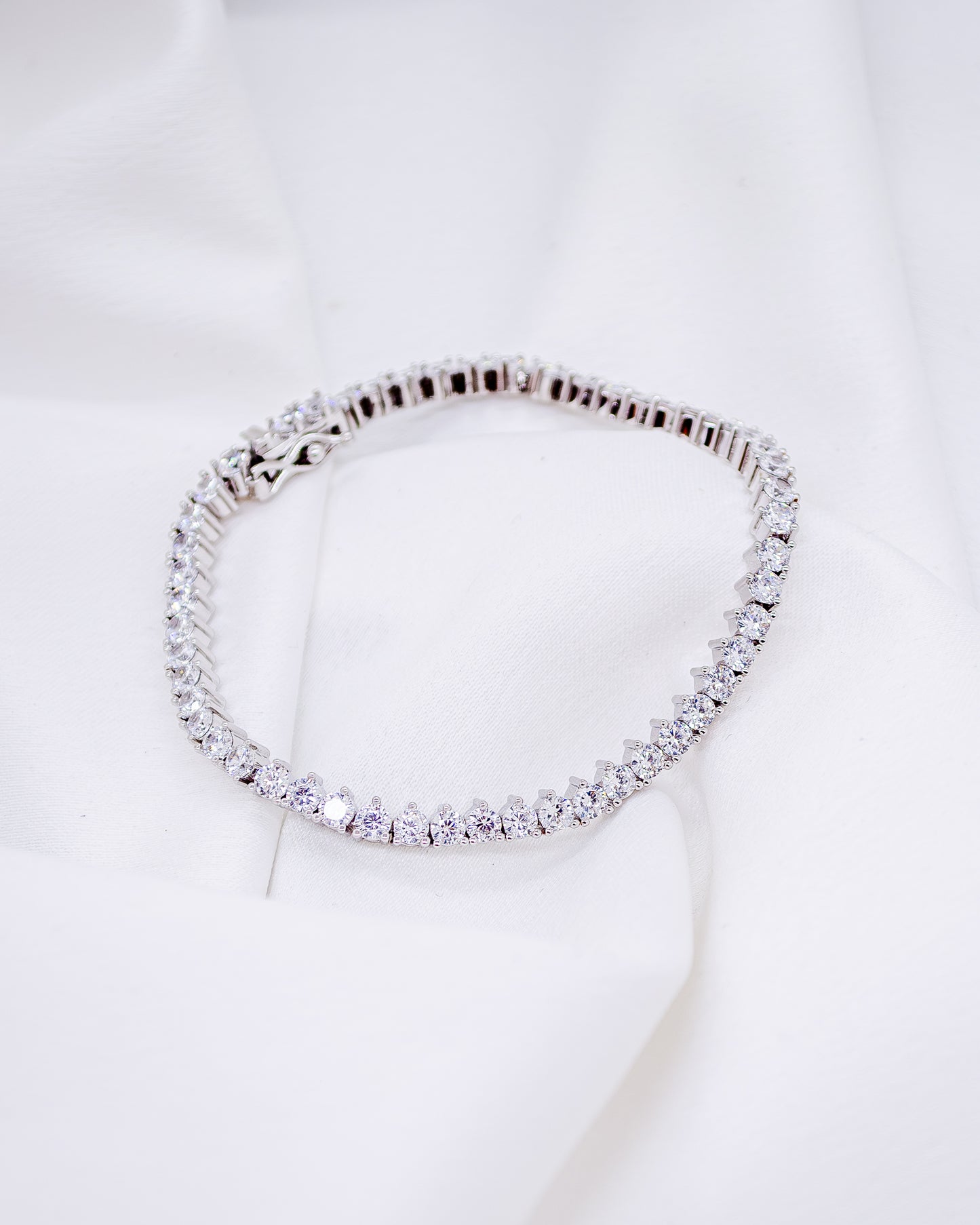Pulseira Riviera Ródio Branco