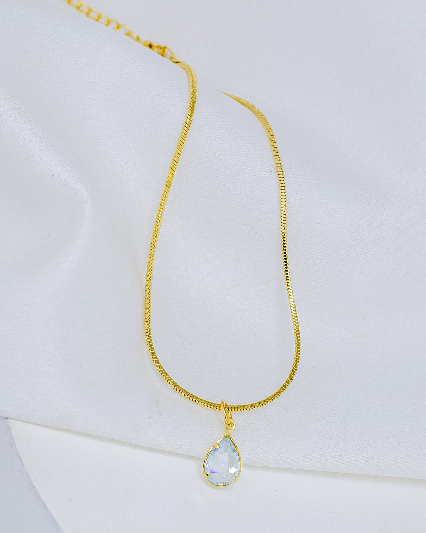 Pulseira Ponto de Luz Gota Zircônia