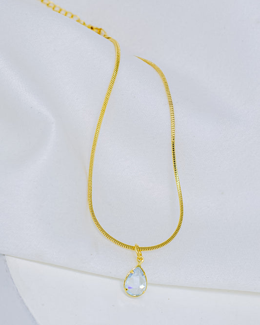 Pulseira Ponto de Luz Gota Zircônia