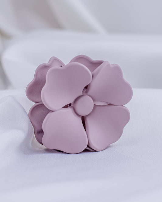 Presilha Flor Lilás