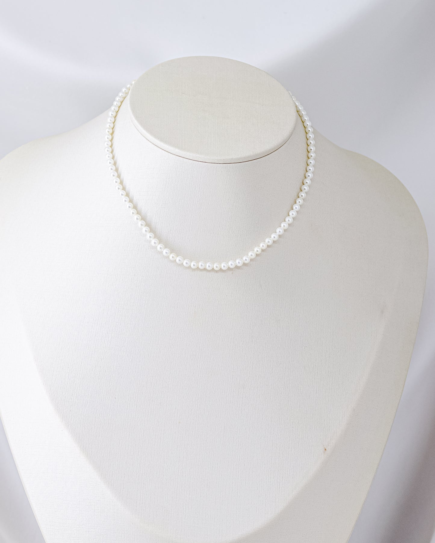 Choker Pérola Shell Pequena 3mm