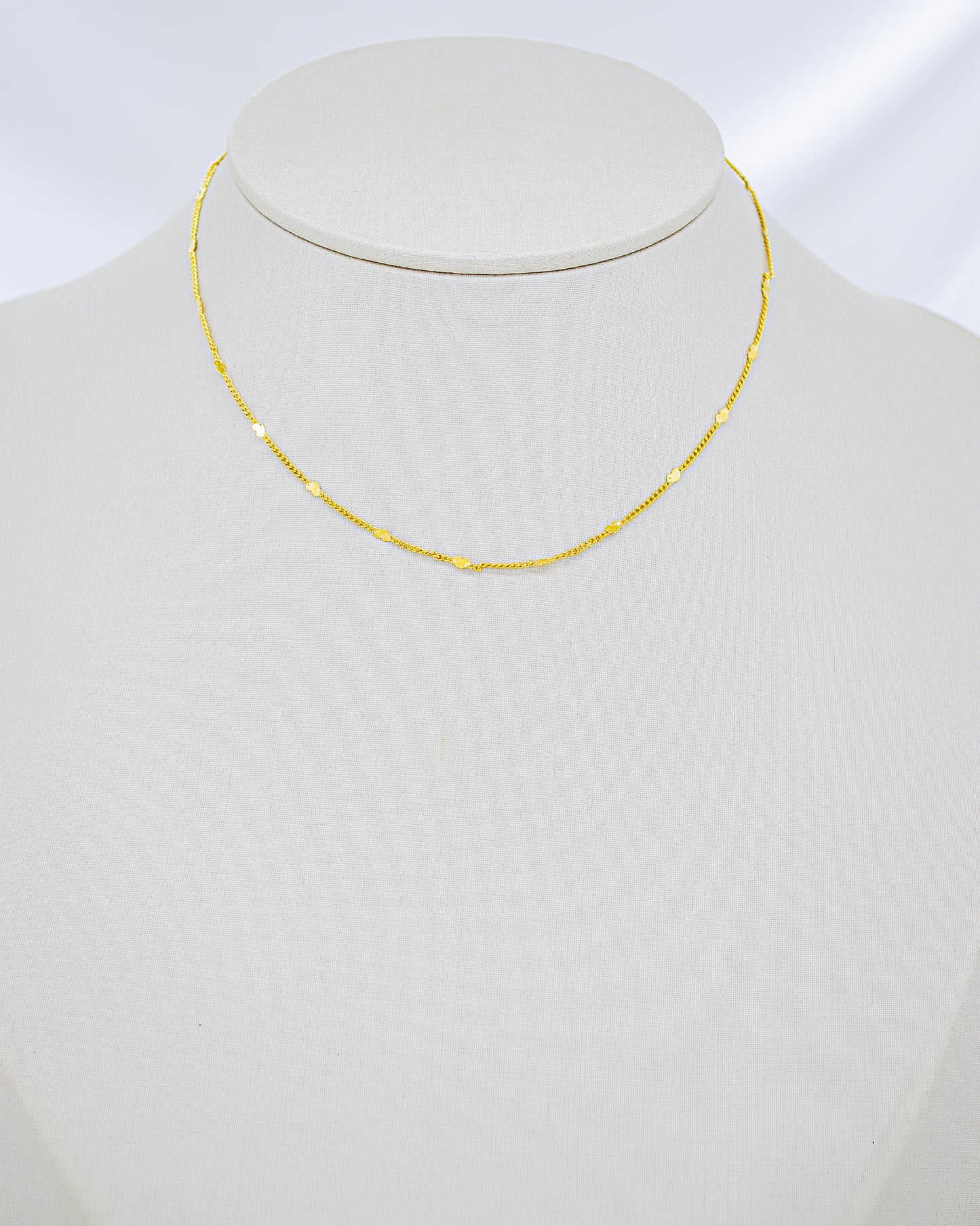 Choker Mini Corações Lisos