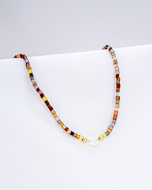 Choker Canutilhos Coloridos com Espírito Santo