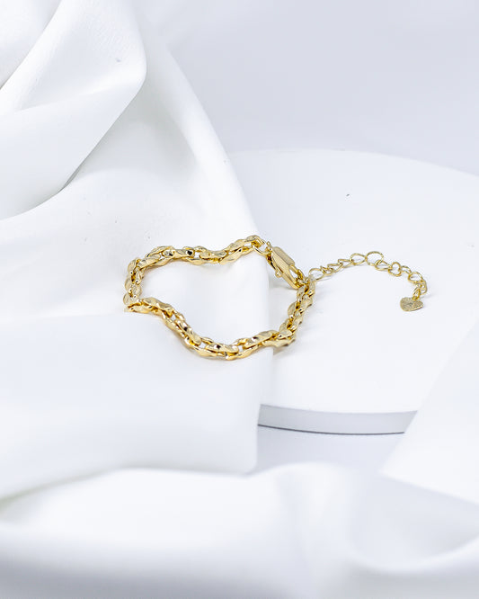 Pulseira Corrente Entrelaçada