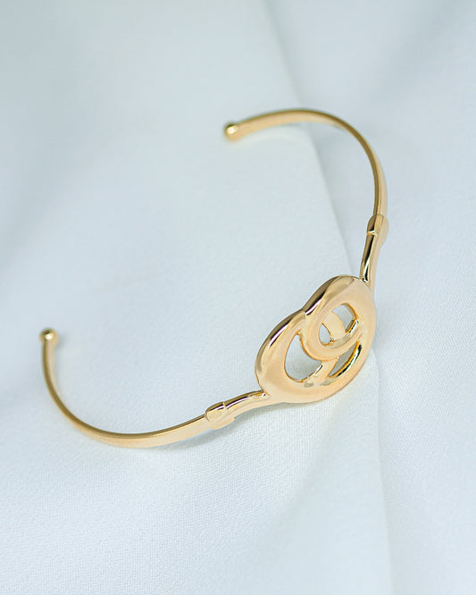 Bracelete Aro Fino com Pretzel
